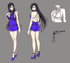 Tifa Mature Dress Concept Artwork