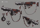 Wedge's Gun Concept Artwork