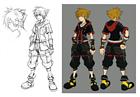 Sora Concept Artwork from Kingdom Hearts III