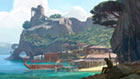 Port Town Concept Art from Assassin's Creed Odyssey