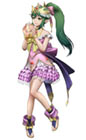 Tiki, Vibrant Dress Costume