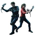 Leon Kennedy and Claire Redfield