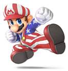 Stars and Stripes Mario