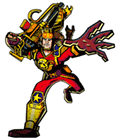 Henry Fleming Action Pose