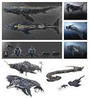 Whale-Type EV Concept Art