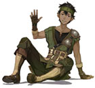 Gray Character Art
