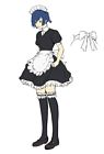 Protagonist Girly Maid Uniform