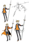 Ken & Koromaru Concept