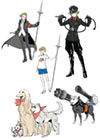 Ken & Koromaru Concept