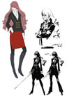 Mitsuru Concept Artwork from Persona 4 Arena Ultimax