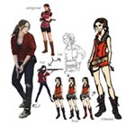 Claire Redfield Concept Art