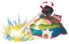 Gigantamax Snorlax Attack