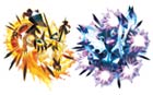 Dusk Mane &amp; Dawn Wings Necrozma Art from Pok&#xE9;mon Ultra Sun and Ultra Moon