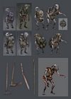 Mibu Villagers Art from Sekiro: Shadows Die Twice