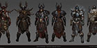 Barbarian Female Legendary Armor