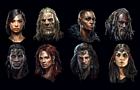 Diablo 4 Character Class Portraits