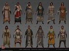 Dry Steppes NPC Sketches