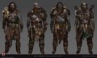 Scosglen Male Druids Concept Art