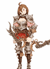 Female Axe Fighter Artwork