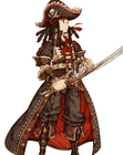 Male Pirate Artwork