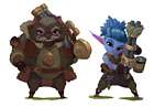 Gruff Grenadier and Bandle Commando