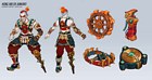 Hong Hai Er Junkrat Skin Concept Art