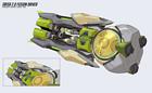 Orisa Fusion Driver Weapon Concept Art