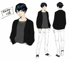 Morgana Human Concept Art from Persona 5 Royal