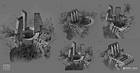 Imperial Refinery Sketches