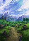 Winding Path Background