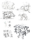 Wounded Trico Concept Art