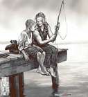 Abby and Lev Fishing