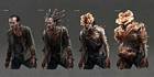 Infected Stages Art from The Last of Us Part II