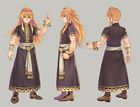 Crimson Wizard (No Cape) Art from Trials of Mana (Remake)