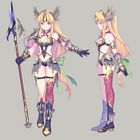 Riesz Brynhildr Class Art from Trials of Mana (Remake)