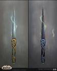 Oribos Weapons Art from World of Warcraft: Shadowlands