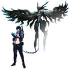 Player and Astral Chain Concept Art