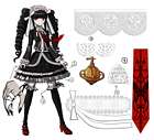 Celestia Ludenberg Concept Artwork