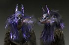 Purple Kitsune Mask
