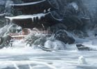 Snow-covered Shrine Concept Art