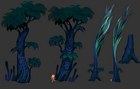Crash Landed Trees