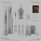 Fools Idol Church Gothic Entrance Tower