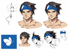 Anji Mito Head Concept Art