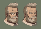 Goldlewis Dickinson Head Concept Art