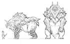 Goss Harag Early Sketches