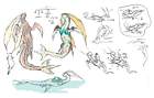 Somnacanth Early Sketches