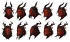 Devil Male Head Designs