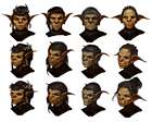 Goblin Female Faces Artwork