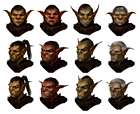 Goblin Male Faces