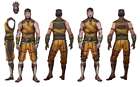 Monk Armor Concept Art